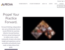 Tablet Screenshot of pecaa.com